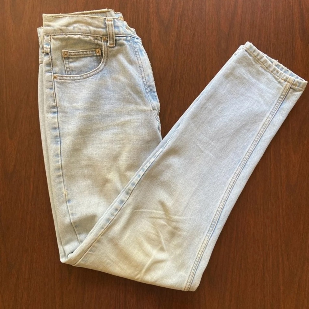 vintage ann taylor high wasted mom jeans | long